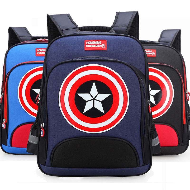 MIKADO - BK121 TAS SEKOLAH CAPTAIN AMERICA TAS RANSEL ANAK TAS ANAK TAS SEKOLAH ANAK TAS ANAK TK TAS RANSEL SEKOLAH