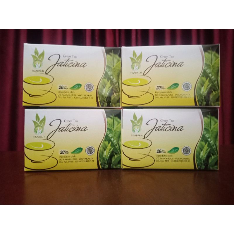 

Teh Hijau Jaticina isi 20 sachet