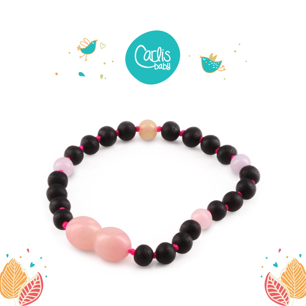 AG68 Kalung dan Gelang Amber Tumbuh Gigi Bayi By Carlis Baby