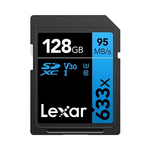 Lexar® High-Performance 633x SDHC™/SDXC™ UHS-I Cards BLUE Series