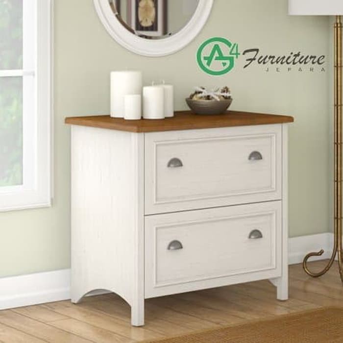 Lemari Arsip Kecil Kayu Jati