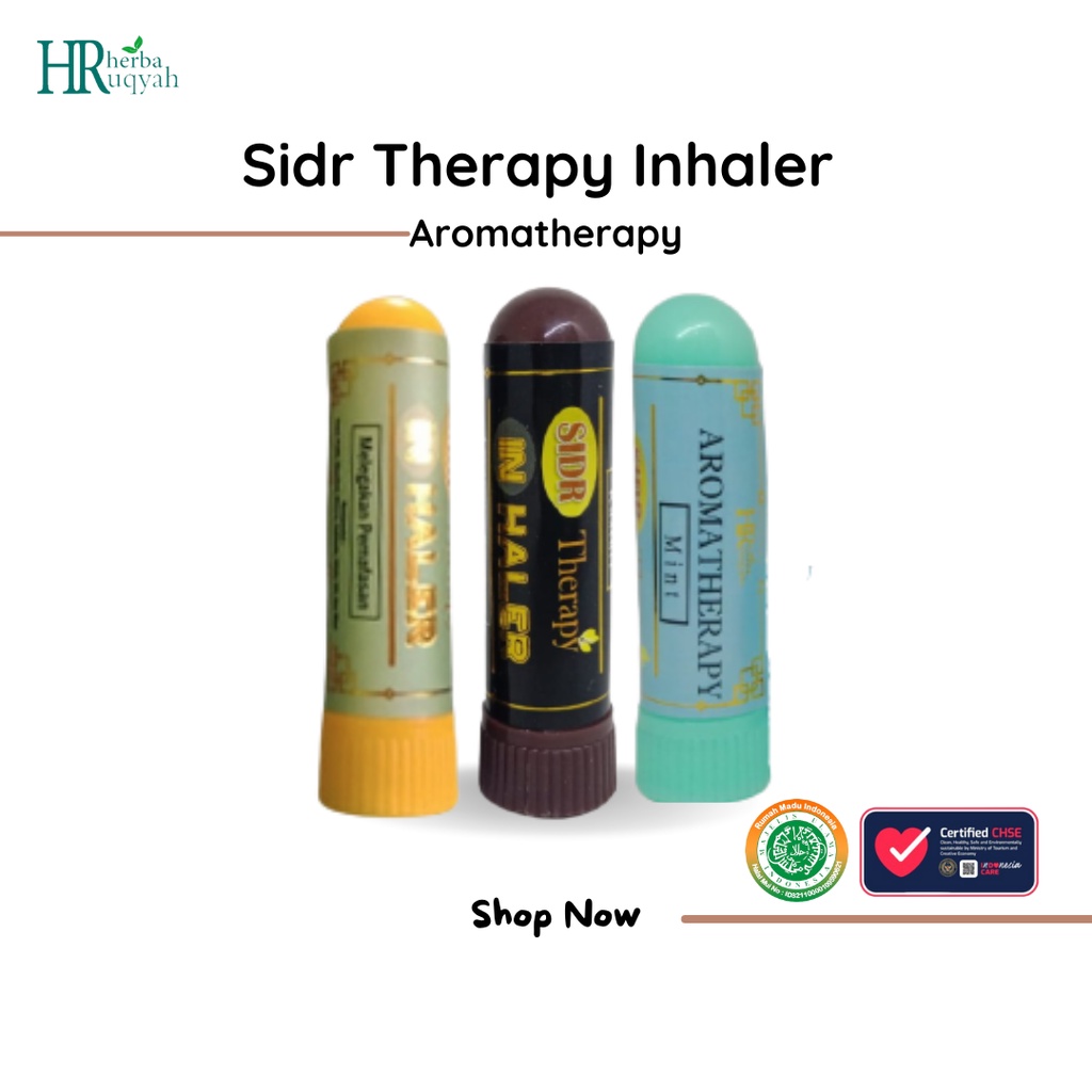 Jual Inhaler Hidung Tersumbat Sidr Therapy Herbal Essential Oil Inheler