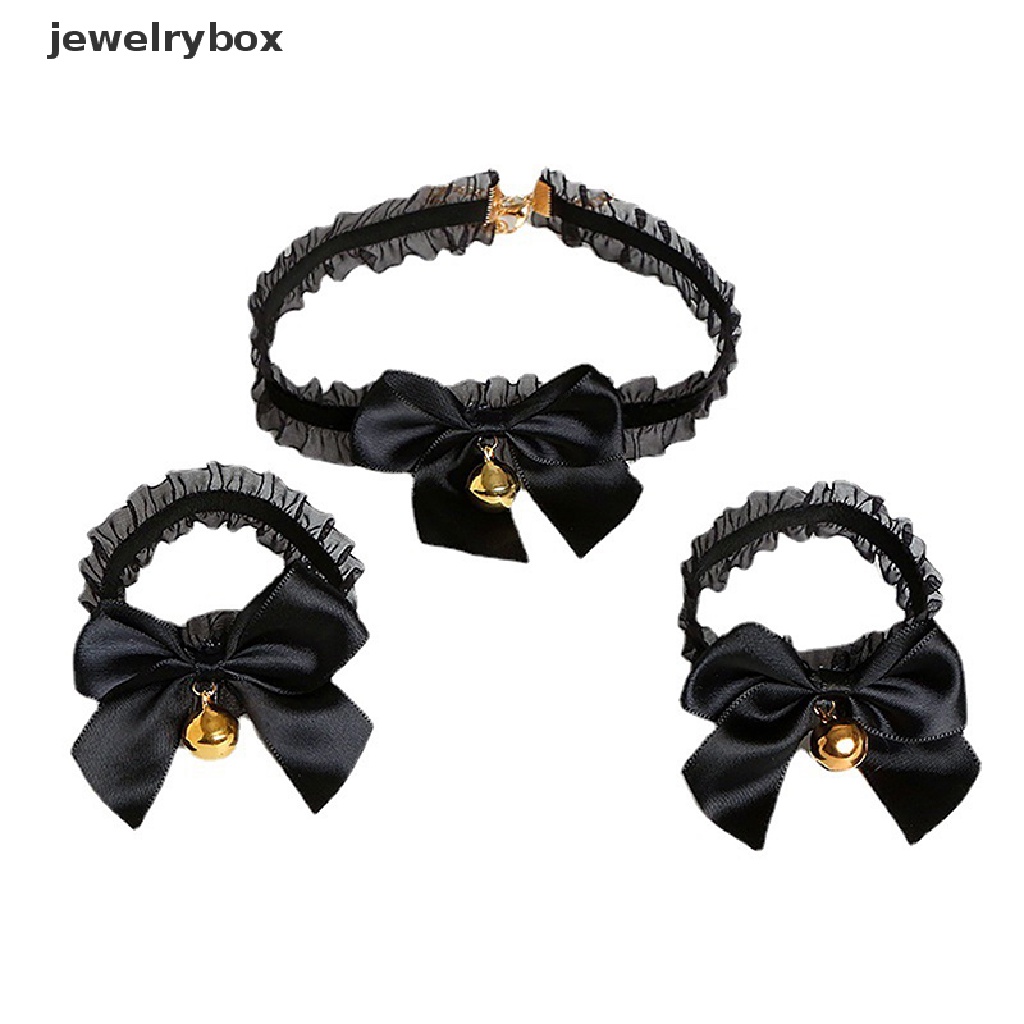 (jewelrybox) Set Bando Telinga Kucing / Rubah / Pita / Ekor / Gelang Tangan / Kalung / Gelang / Cincin Untuk Cosplay Lolita Girl