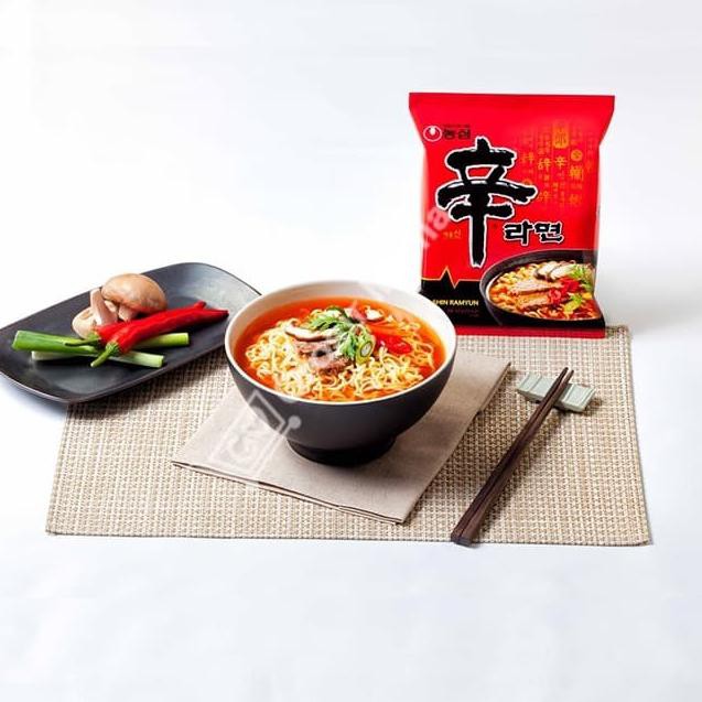 

➷ Nongshim Hot Shin Ramyun Mie Instan 120g ⅎ