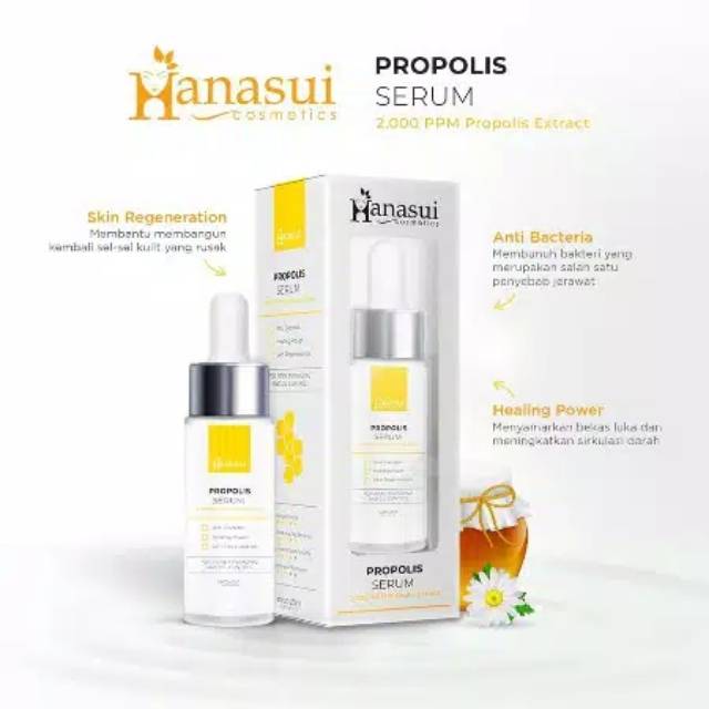 HANASUI SERUM PROPOLIS | BRIGHT UP | RICH NUTRITION 25ml