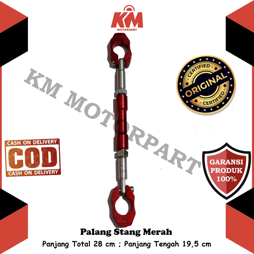 Palang Stang Motor Universal Stabilizer Setang CNC Variasi Beat Vixion PCX NMax Aerox Dll
