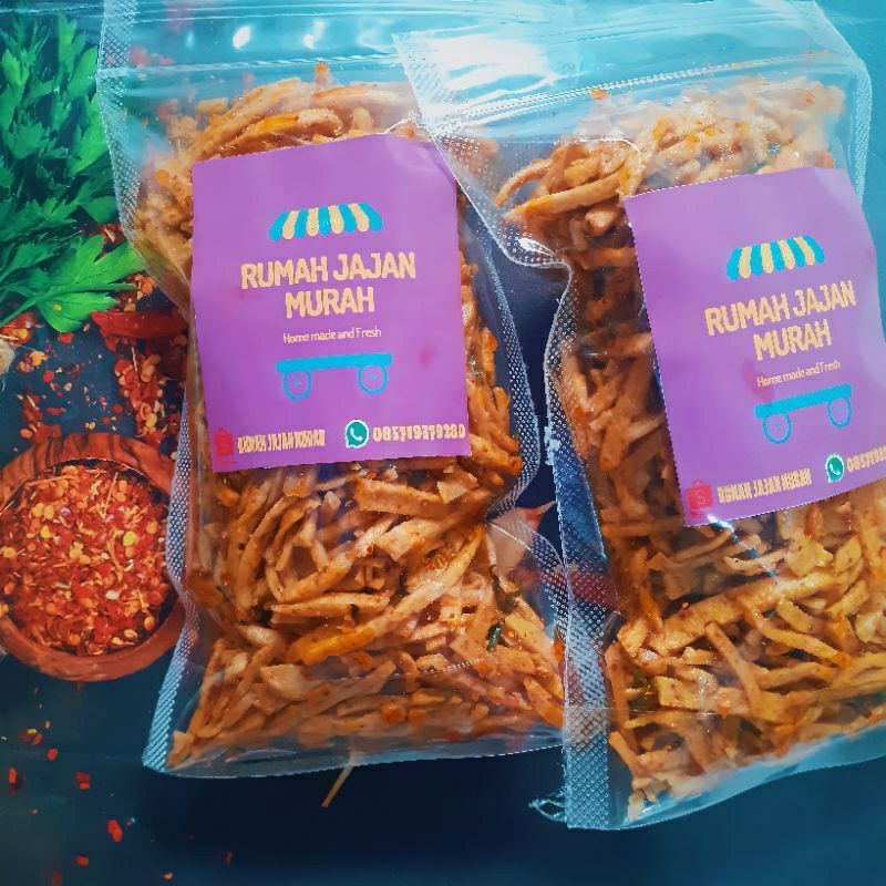 

BASRENG PEDAS DAUN JERUK 100 gram