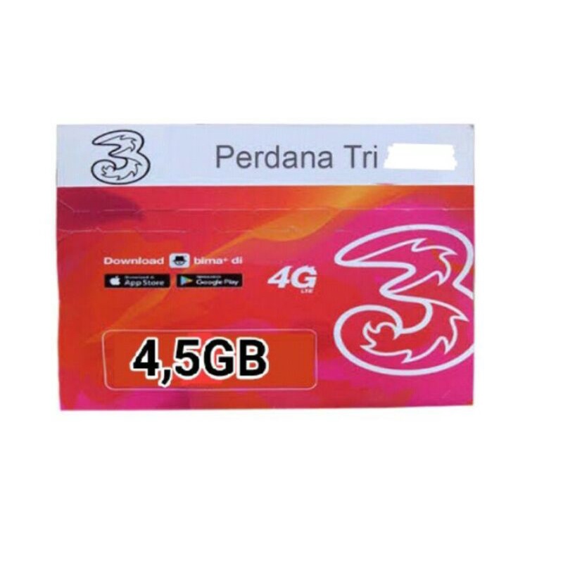 perdana kouta tri HAPPY 4,5gb