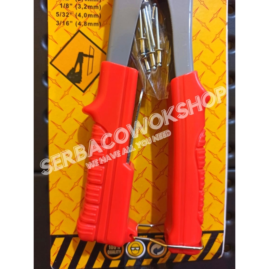 Promo Camel Tang Rivet Hand Riveter Taiwan + Bonus Paku Tembak Termurah Berkualitas