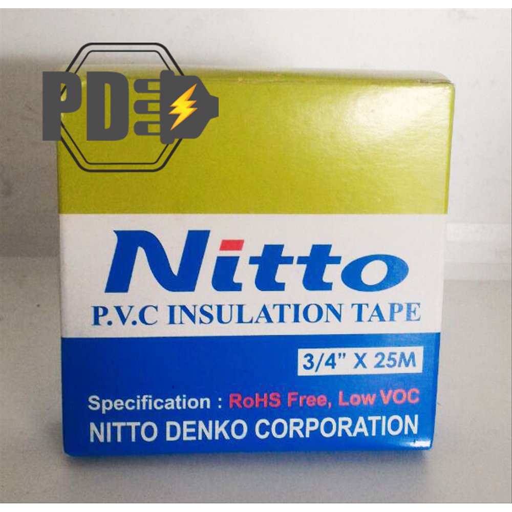 

Order Langsung Solasi Isolasi Insulation Tape NITTO Hitam Diskon