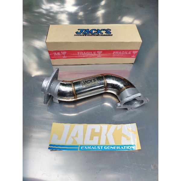 Ready Stok Downpipe Innova Diesel 2KD Downpipe Hilux Downpipe Fortuner 2KD Original Jack's Exhaust K