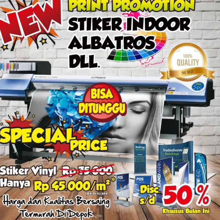 

SALEE!!!!.. Pronto printing cetak stiker meteran Hi-ress