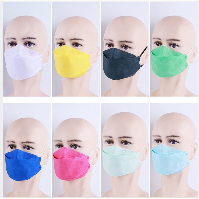 Masker Model Korea KF94 4ply Earloop Masker 4D Impor KF94 KN94 FaceMask PREMIUM