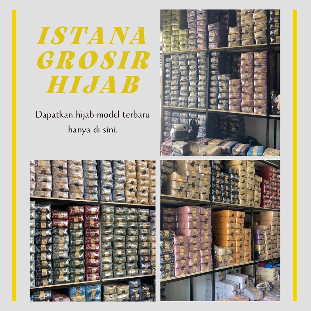Paket Usaha Hijab Voal Motif Premium/ Paket Usaha Kerudung Voal Motif/ Paket Usaha Jilbab Voal Motif