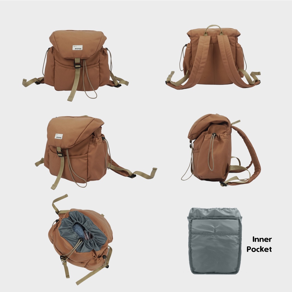 Evroa Nancy Backpack - Brownie