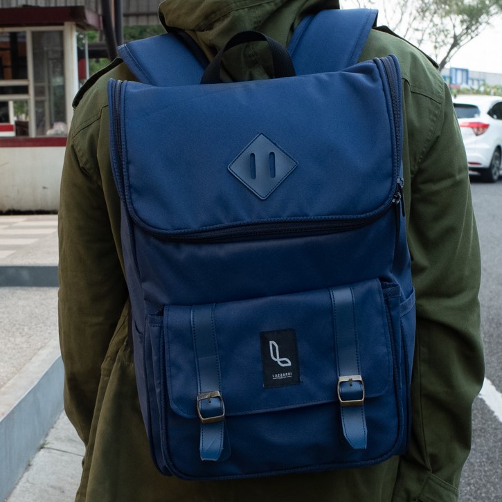 STRUGGLE NAVY |ManNeedMe x URBAN| Tas Ransel Pria Wanita Punggung Backpack ORIGNAL