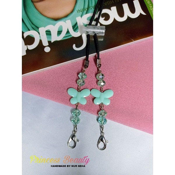 kalung masker kalung masker hijab kalung masker 2in1 strap mask strap mask hijab kalung masker lucu 