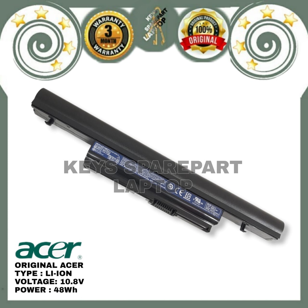 Original Baterai Battery Batre Laptop Acer 4820 3820T 4745G 5820T 3820 4820T 5820 5553 5745 5745G 7745 7745G 5553 5625 4625