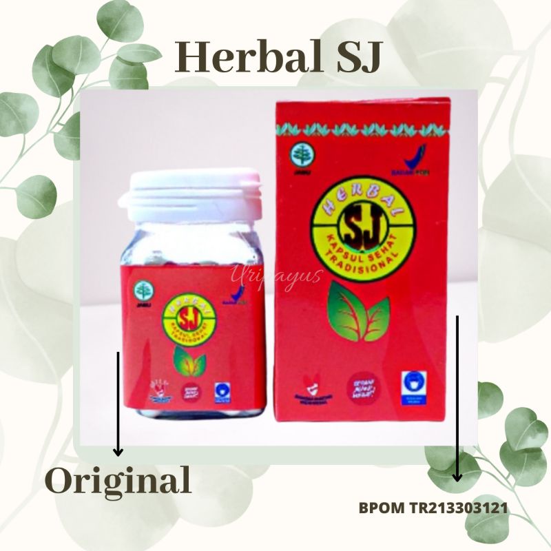 Herbal SJ (Santosa Jati) Asam Lambung,Gerd dan Anxiety Isi 50 Kapsul