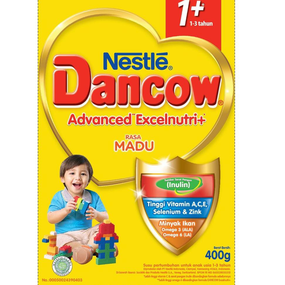 Dancow 1+ Prtcs Madu Probio 400 Gr