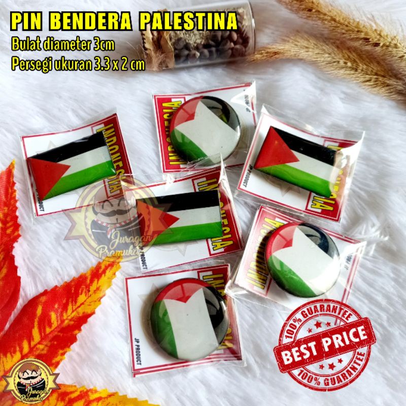 PIN BENDERA PALESTINA