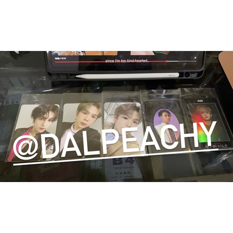 PC ACCESS CARD ID CARD TEN KUN  SHOTARO RENJUN LUCAS YANGYANG CHENLE HENDERY NCT RESONANCE PT.2