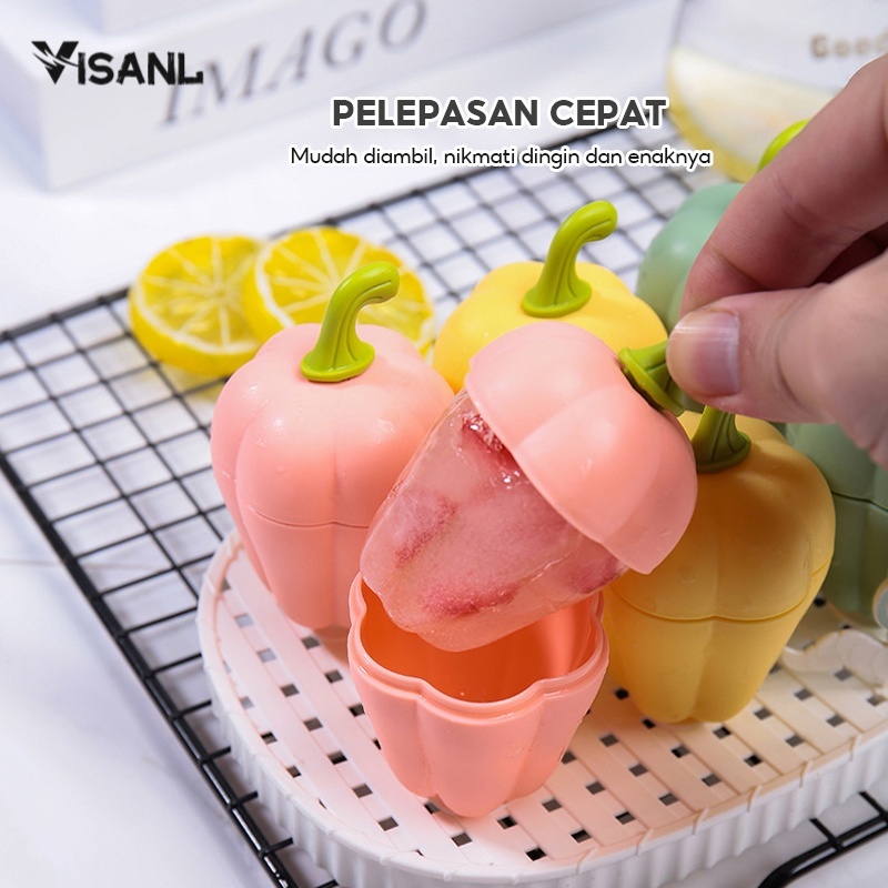 CETAKAN ES / Cetakan Ice Cream Stick Jelly Es Krim Anak-anak Stick Es Krim Stik Kotak