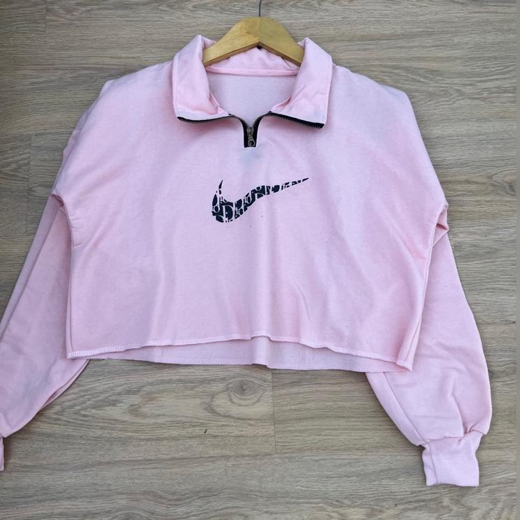 NIKE ZIPPER CROOPE SWEATER | CROPTOP SWEATER WANITA MURAHBJW.11Au22y