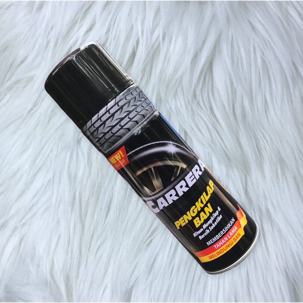 CRR PENGKILAP BAN Semir Ban Pengkilap Ban Motor Mobil Carrera Foam Germany Formula 400Ml