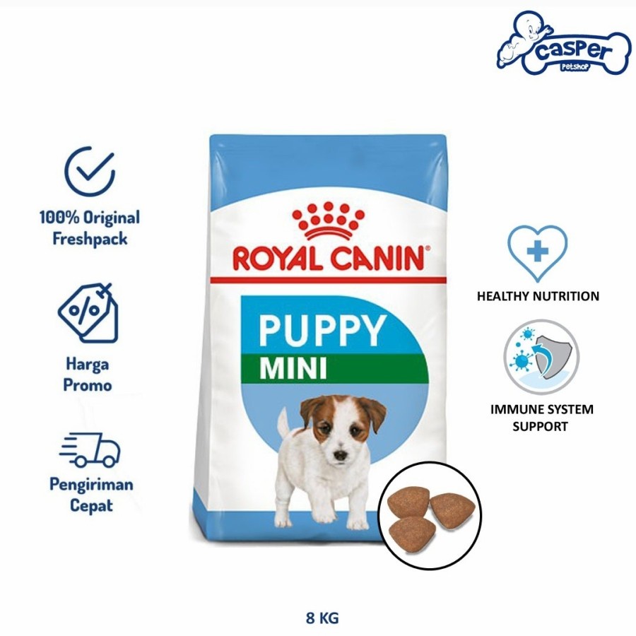 Royal Canin Mini Junior / Puppy Mini 8 kg + Promo Price