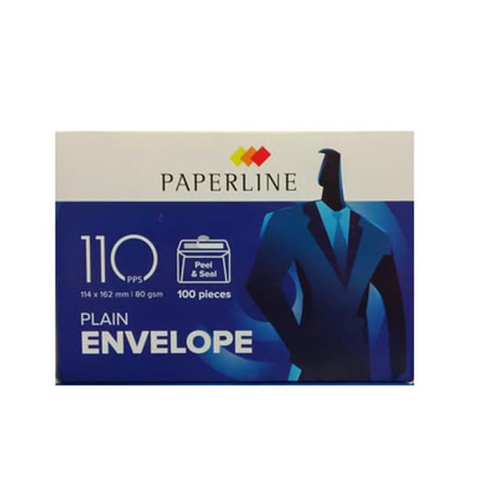 

siap kirim] Amplop Putih / Surat Paperline Besar Polos 110 (100 Lembar) Murah