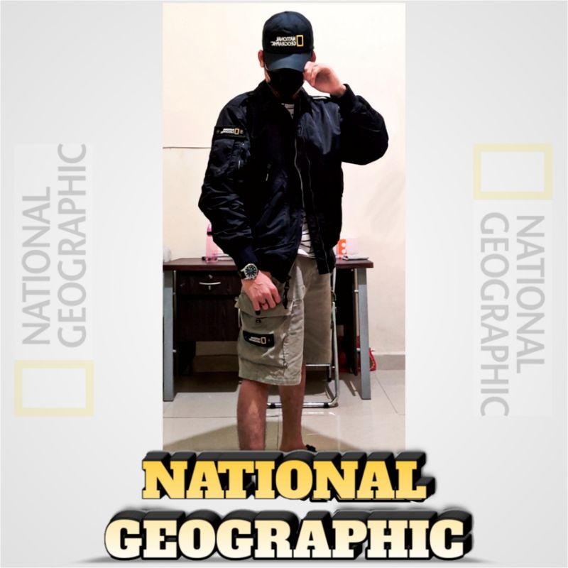 BOMBER JACKET NATIONAL GEOGRAPHIC| BOMBER NATHEO