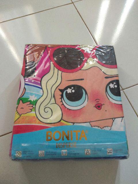 Sprei Fata Motif Mushroom/kaktus Garden/falmingo Navy/flamingo Pink/rabbit Garden/lol