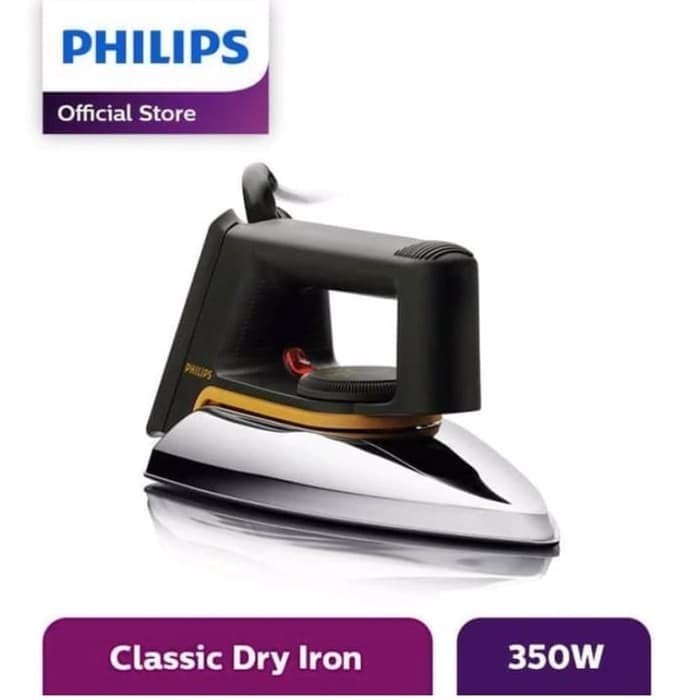 cod   mj88   setrika philips hd1172 dry iron classic hd 1172