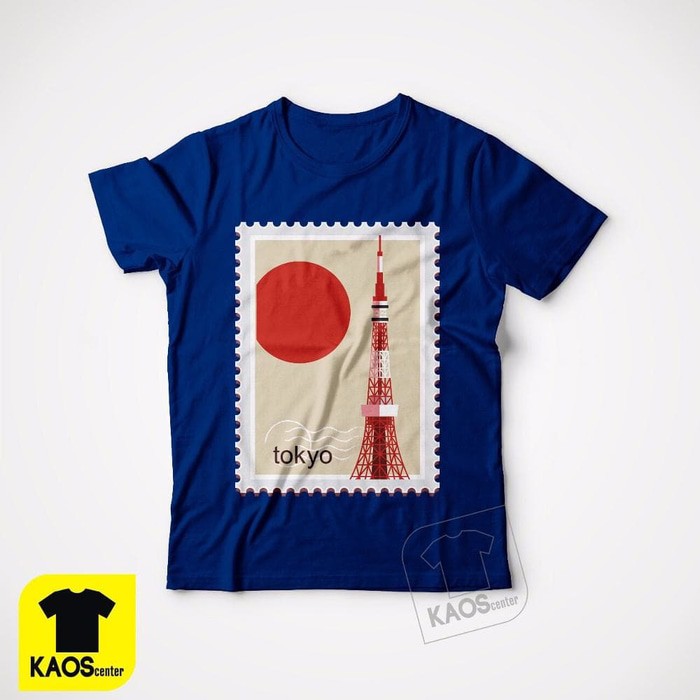 Kaos Tshirt Baju Combed 30S Distro Tokyo Japan Harajuku