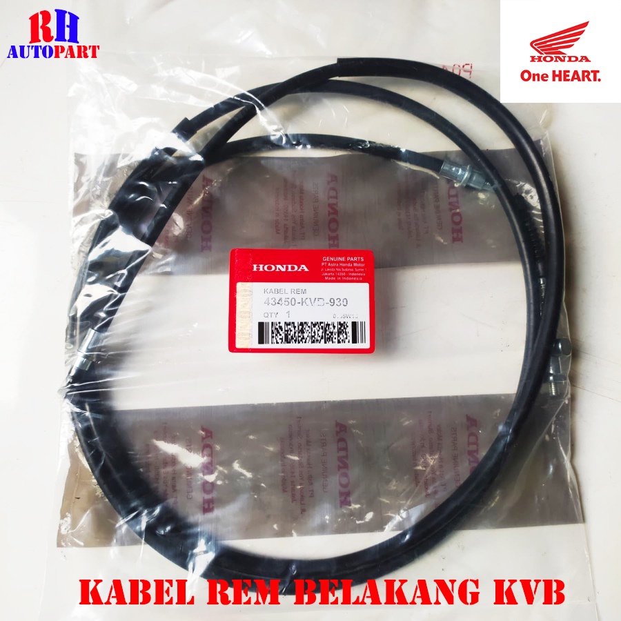 KABEL REM BELAKANG VARIO 110 / KABEL SELANG REM BELAKANG BEAT / KABEL REM BELAKANG SCOOPY / KABEL REM BELAKANG SPACY KARBU / F1 KABEL REM BELAKANG VARIO KVB