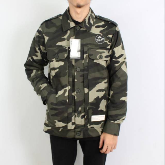 Jaket camo hanzo / jaket semi parka premium / jaket army / jaket olive army / jaket premium