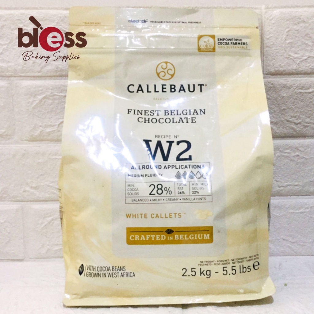 

CALLEBAUT BALANCED WHITE W2/BAL ( 2,5KG )