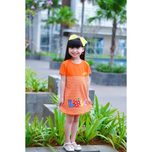 Dress Anak Cewek Harian Rysya