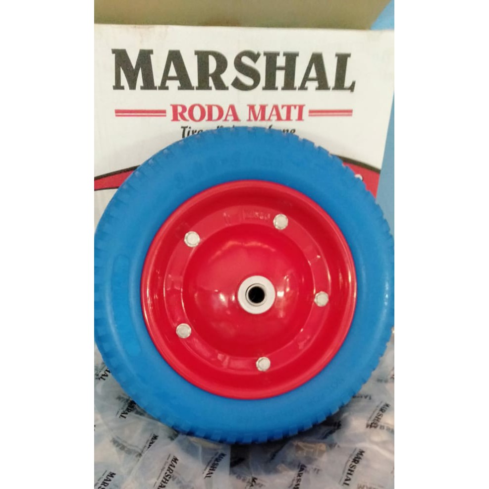 MARSHAL RODA GEROBAK-RODA BAN-RODA MATI BIRU