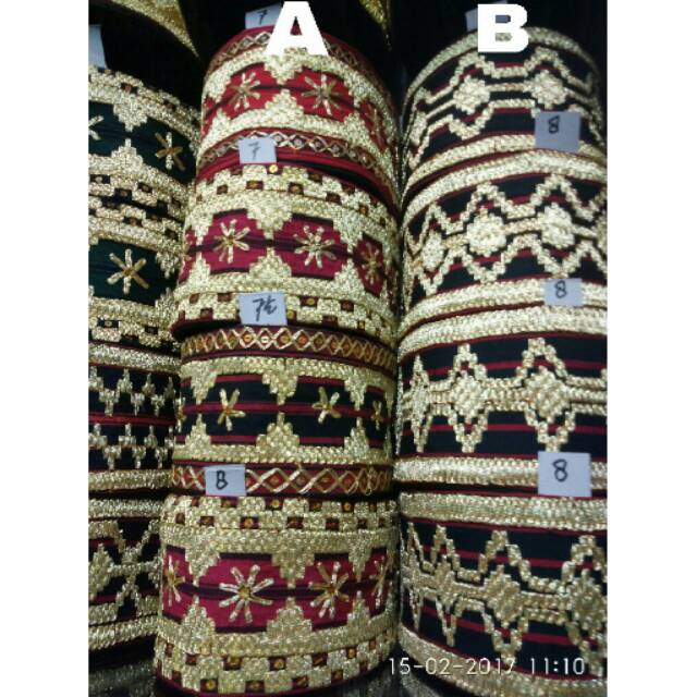 Peci Tenun Tapis Lampung (bag. B)