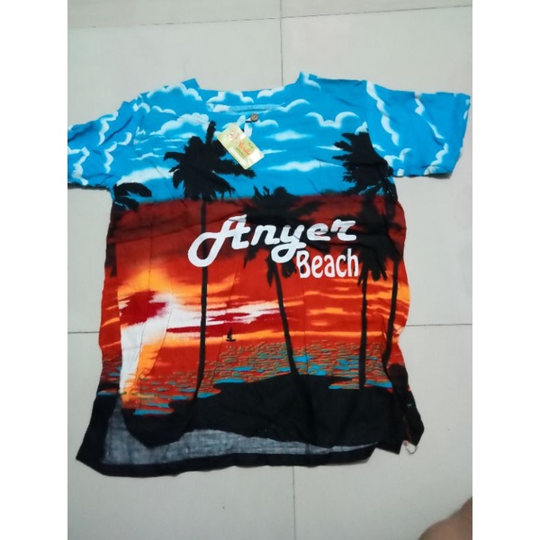 kaos  pantai dewasa( santung)