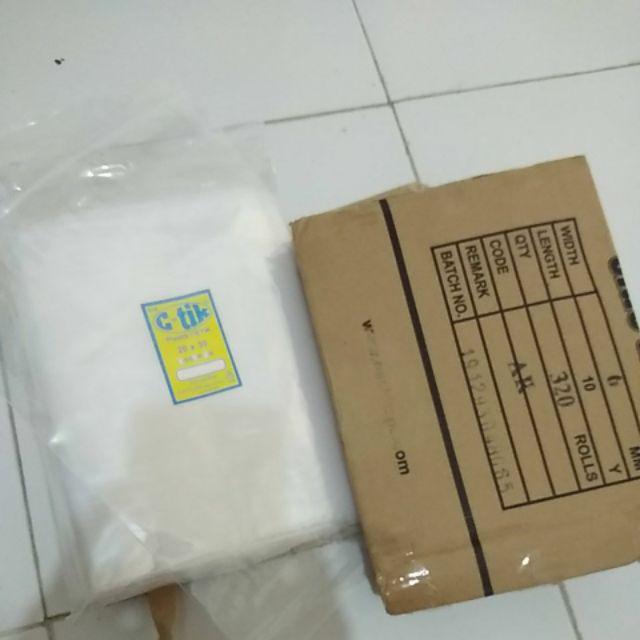 Plastik Klip 20x30 Cm Tebal 0.5 / Plastik Klip Besar / Plastik Klip Tebal