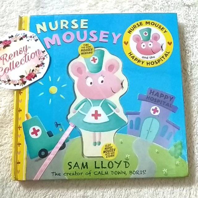 Nurse mousey with detachable nurse