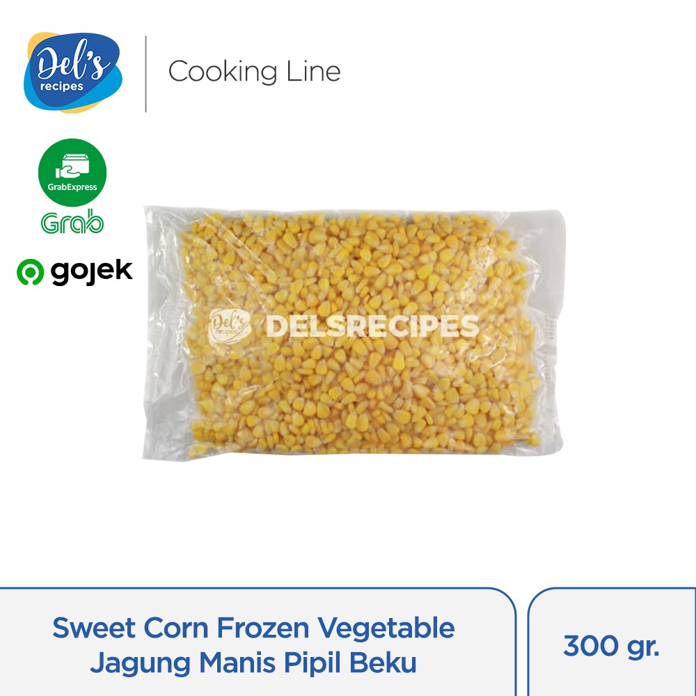 

Sweet Corn Frozen Vegetable - Jagung Manis Pipil Beku 1kg