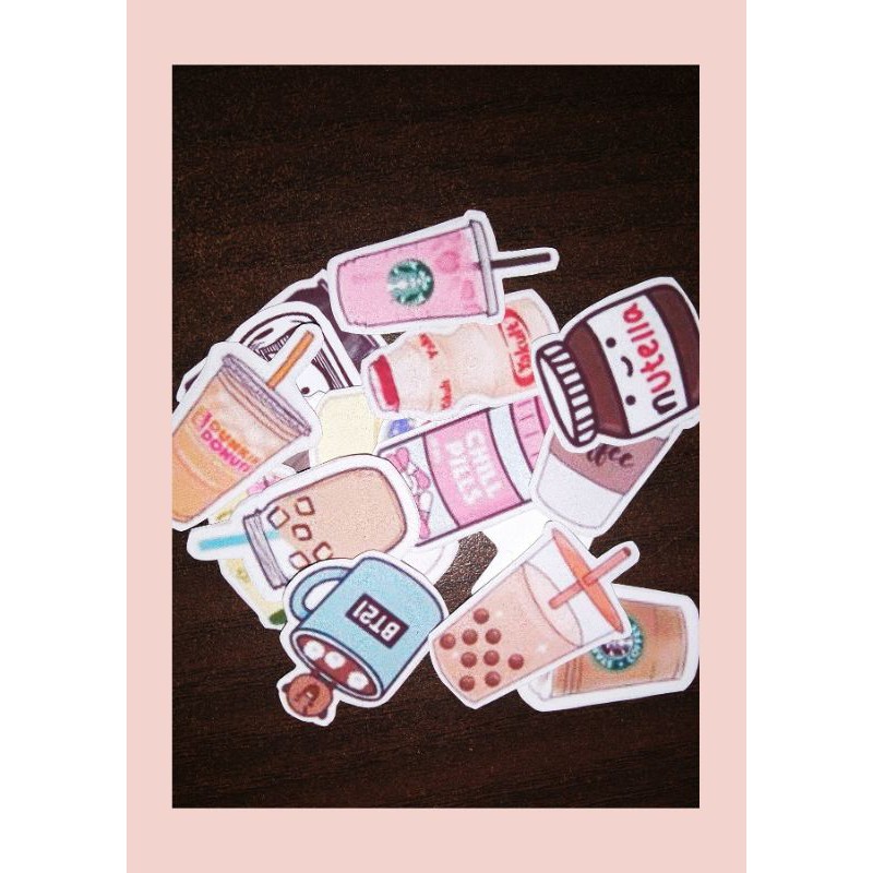 

Sticker aesthetic minuman