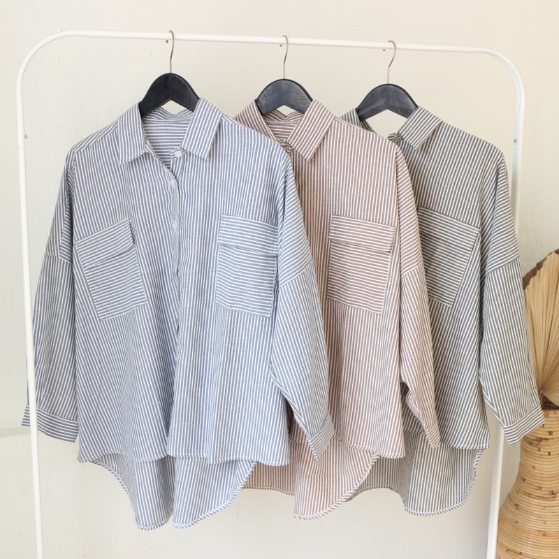 KENYA OVERSIZED SHIRT / KEMEJA WANITA-1