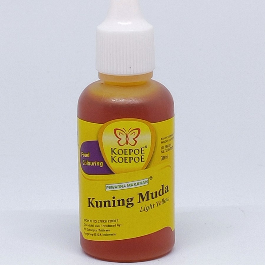 

Pewarna Koepoe Koepoe Kuning Muda 30 ML