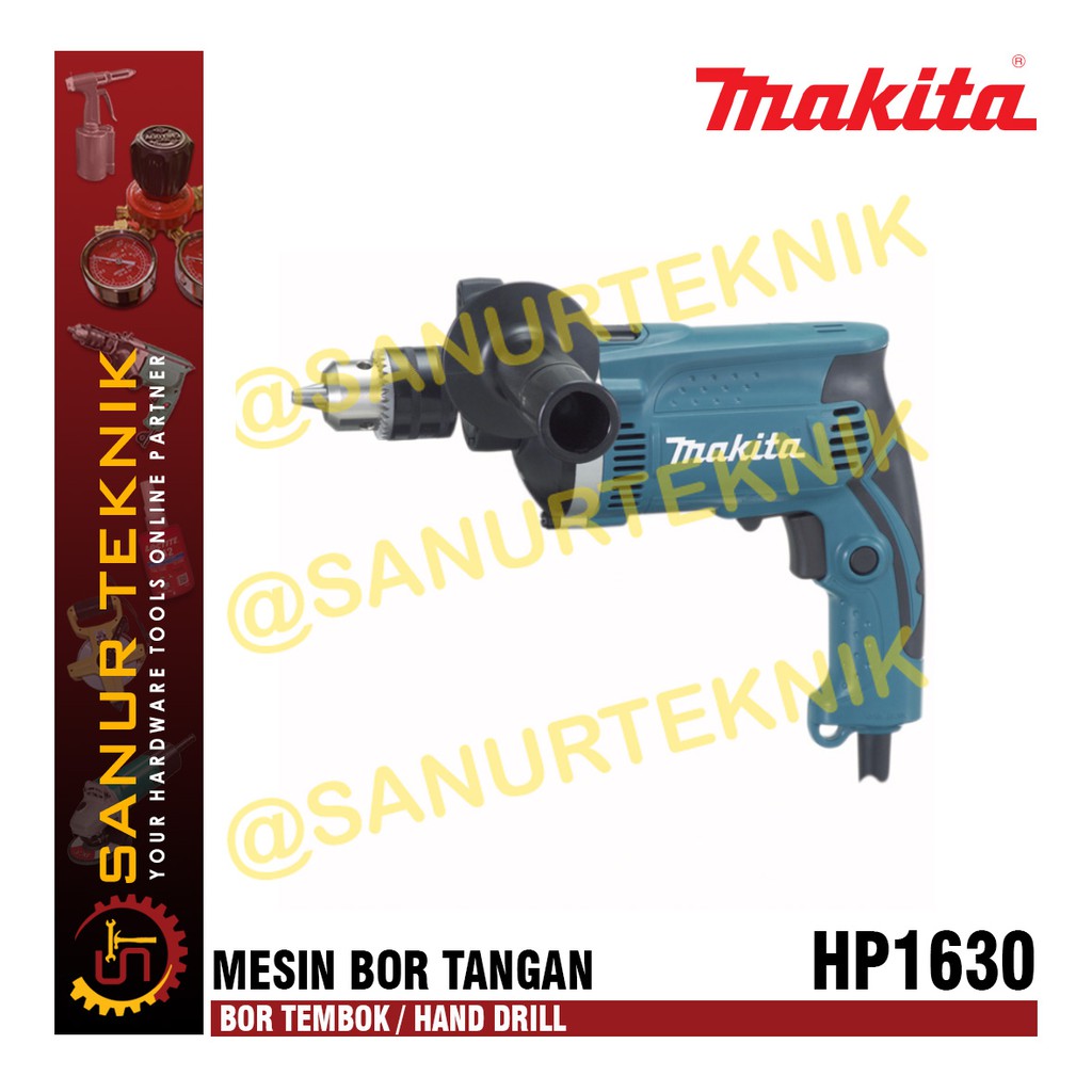 Mesin bor / Hand Bor / Rotary Hammer Makita HP 1630 ( HP1630 )