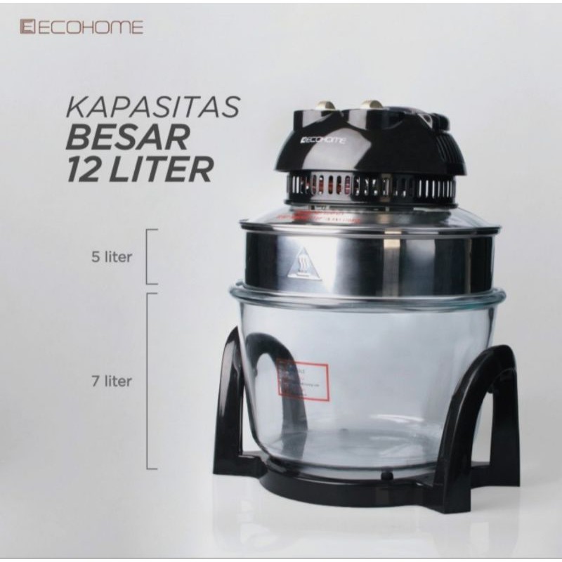 ECOHOME Hologen Air Fryer Oven Eho-777